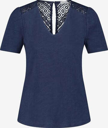 GERRY WEBER Shirt in Blauw: voorkant