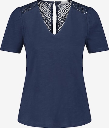 GERRY WEBER Shirt in Blauw: voorkant