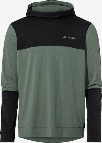 VAUDE Sportsweatshirt 'Qimsa' in Groen: voorkant