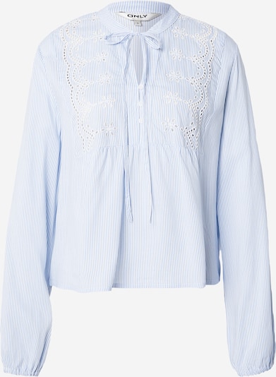 ONLY Pusero 'ONLLennyo' värissä vaaleansininen / valkoinen, Tuotenäkymä