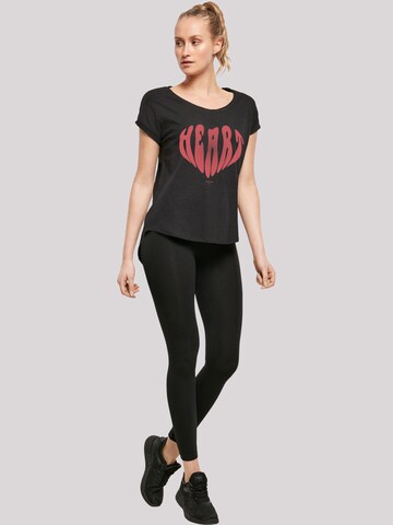 T-shirt 'Valentinstag ' F4NT4STIC en noir