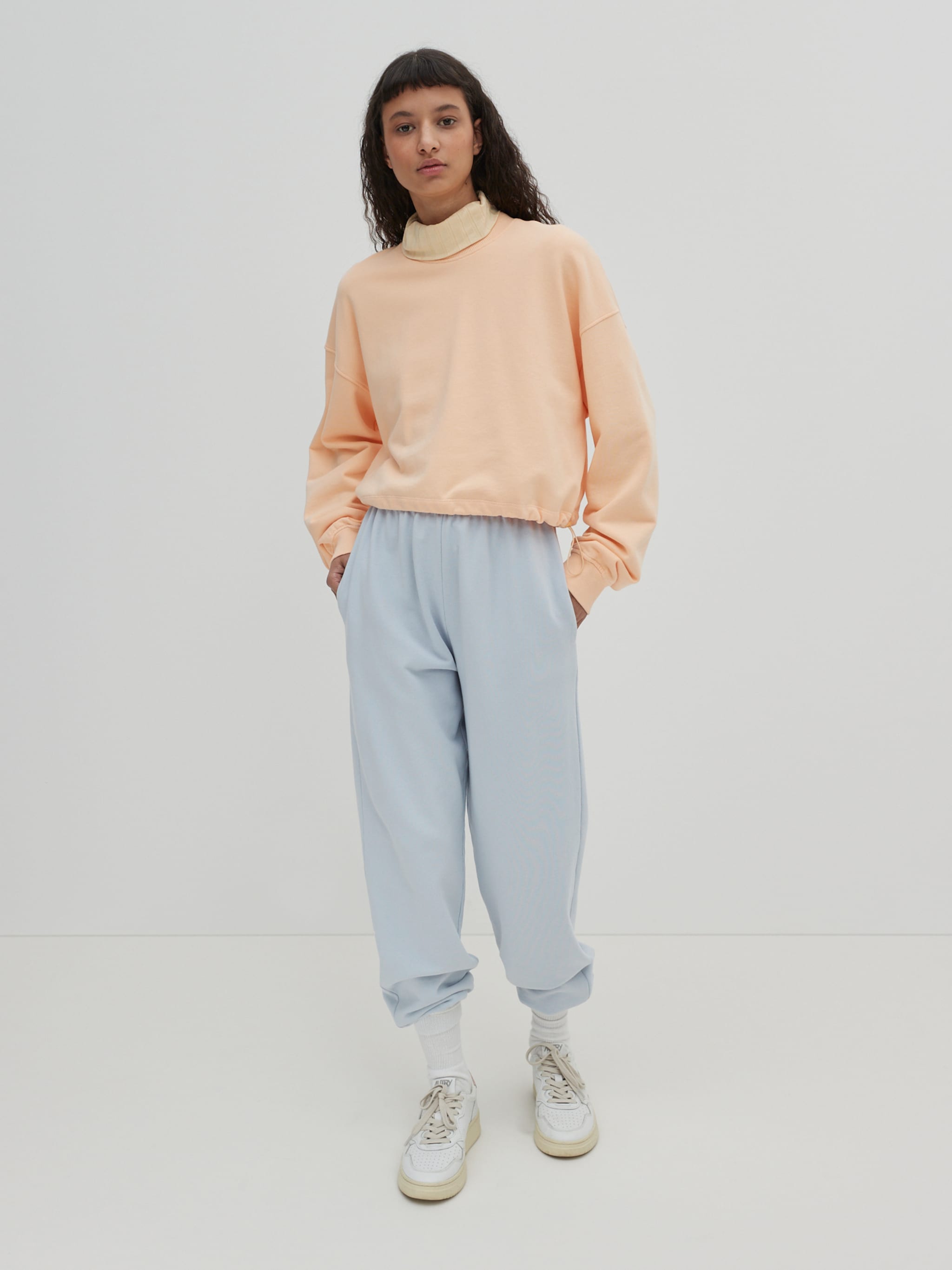 EDITED Produkte Hose 'Riley' (GOTS) pastellblau