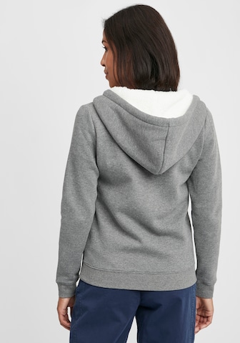 Oxmo Sweatjacke 'Binja' in Grau