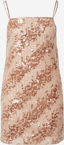 MAX&Co. Cocktail Dress 'CALATE' in Brown: front