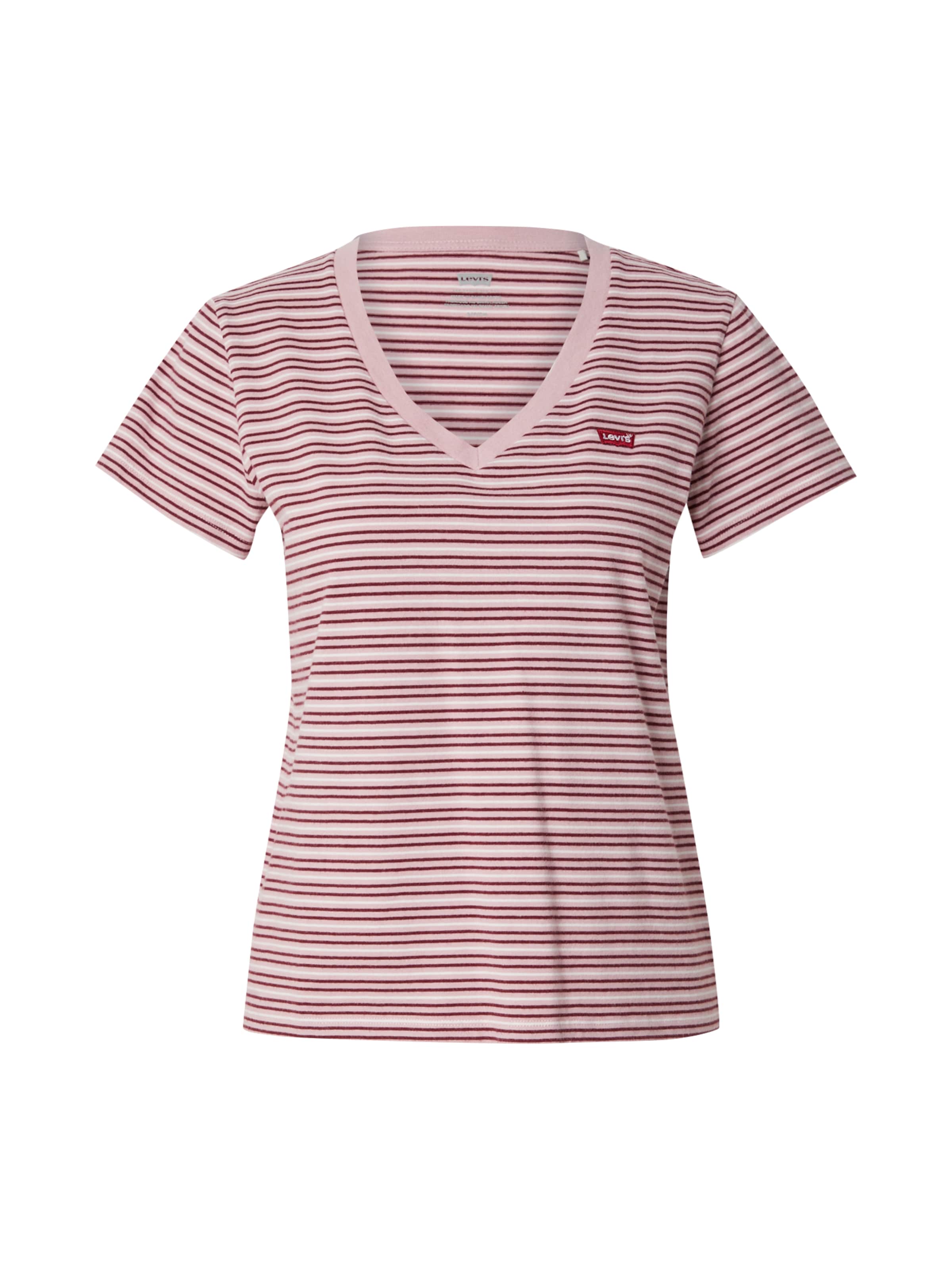 LEVI'S ® Shirts 'Perfect V-Neck Tee' i pink: forside