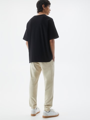 Pull&Bear Tapered Broek in Grijs