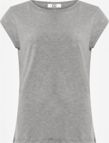 Coster Copenhagen - Top ' CC ' em cinzento: frente