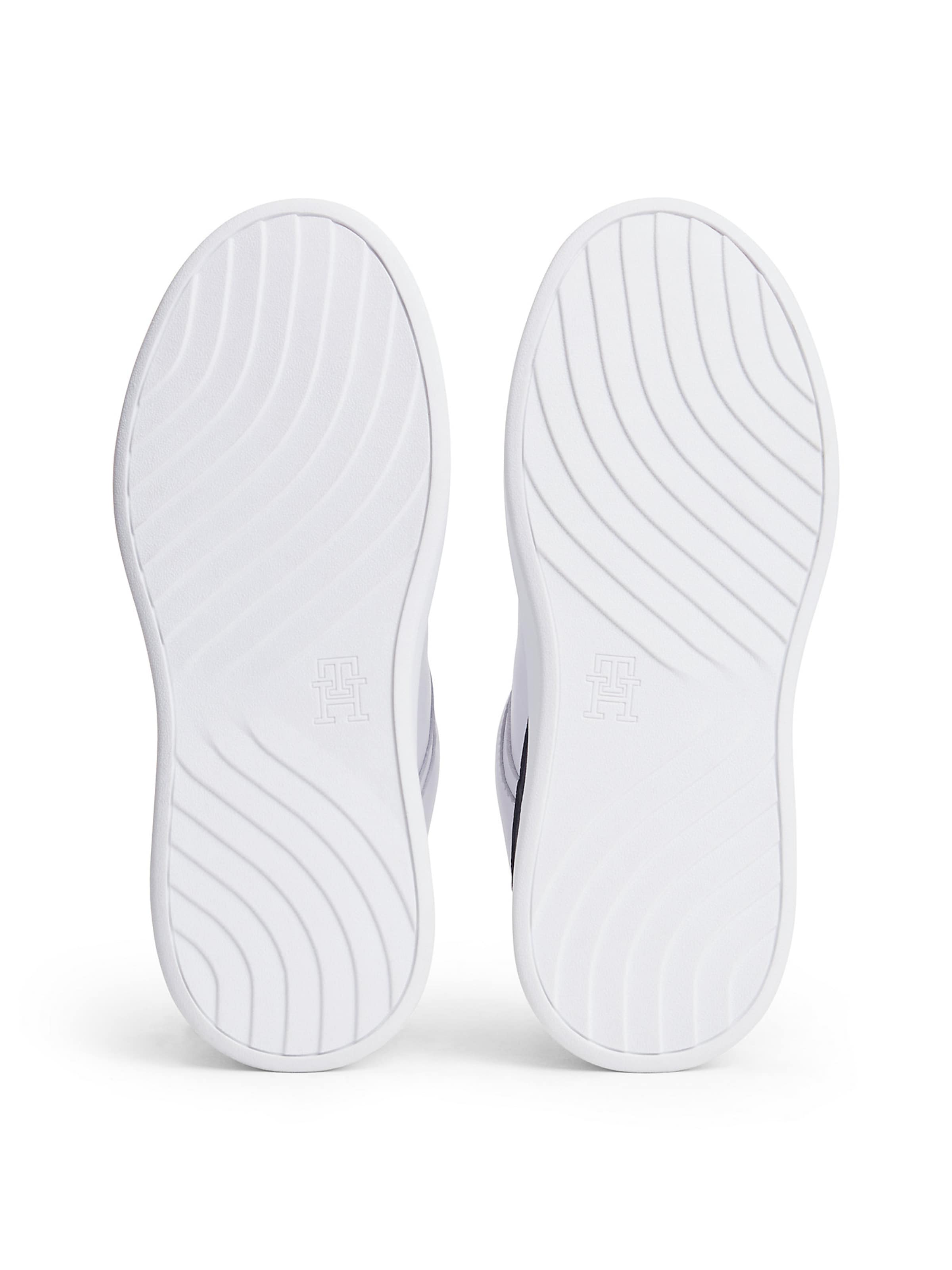 TOMMY HILFIGER Låg sneaker i vit