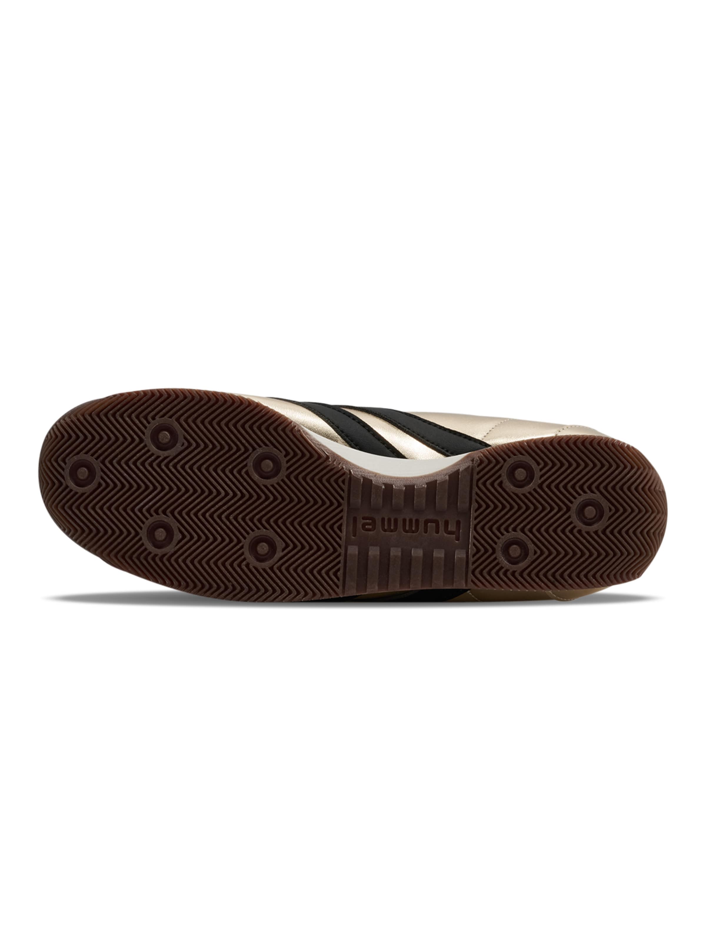 Baskets basses Hummel en or