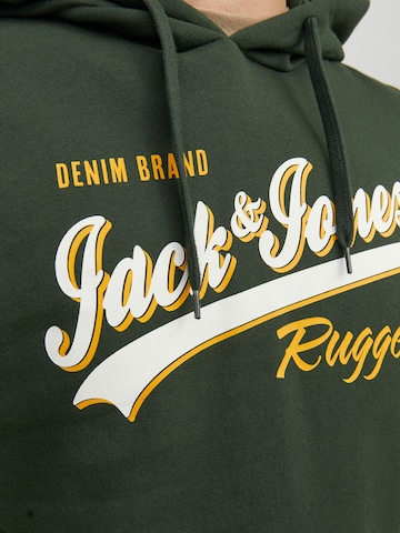 JACK & JONES Sweatshirt in Groen