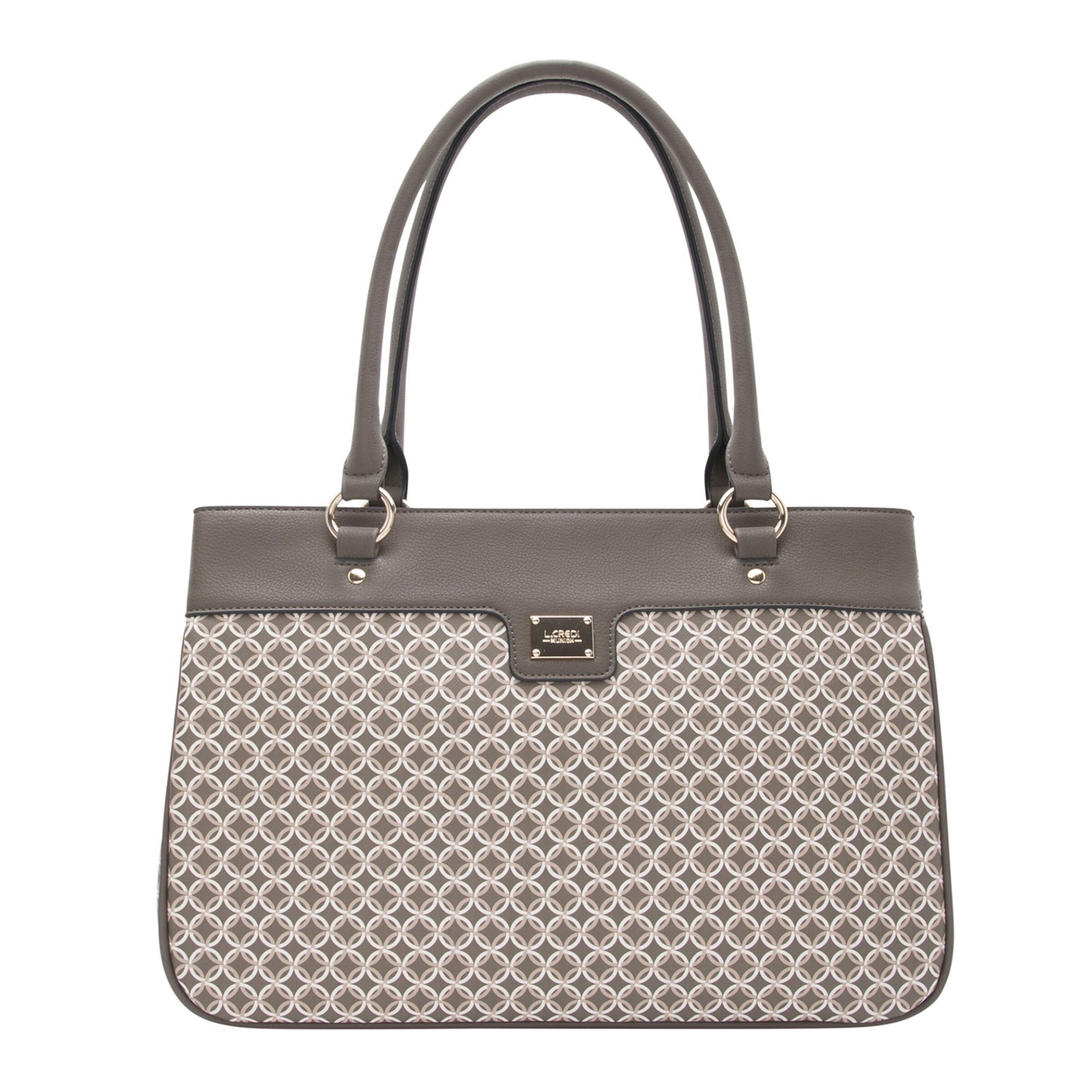 Sacs à main 'Pia' L.CREDI en gris : devant