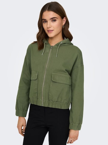 Veste mi-saison 'Kenzie' ONLY en vert