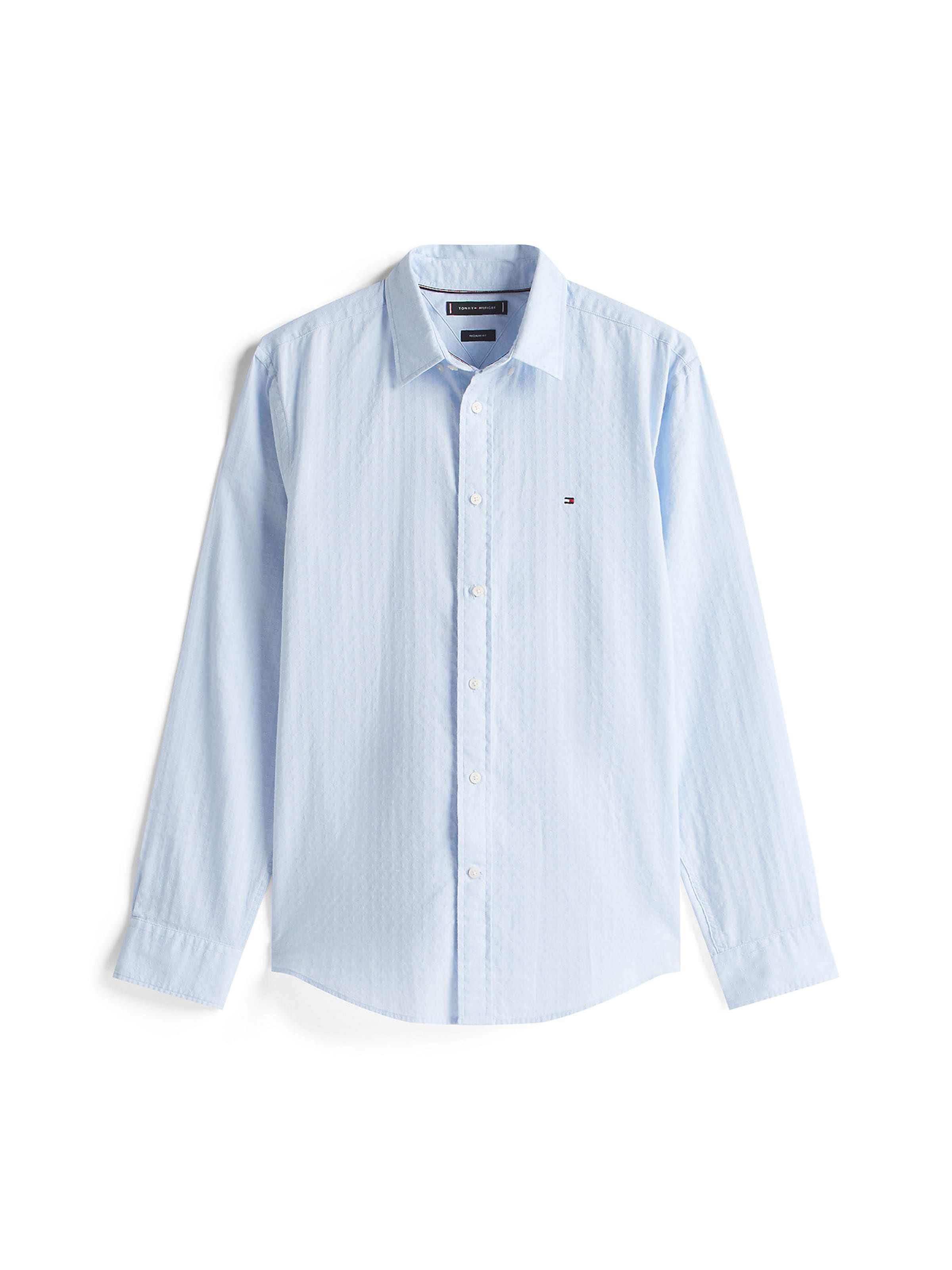 TOMMY HILFIGER Regular fit Button Up Shirt in Blue: front