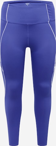 Reebok Skinny Sporthose 'Workout Ready' in Lila: predná strana