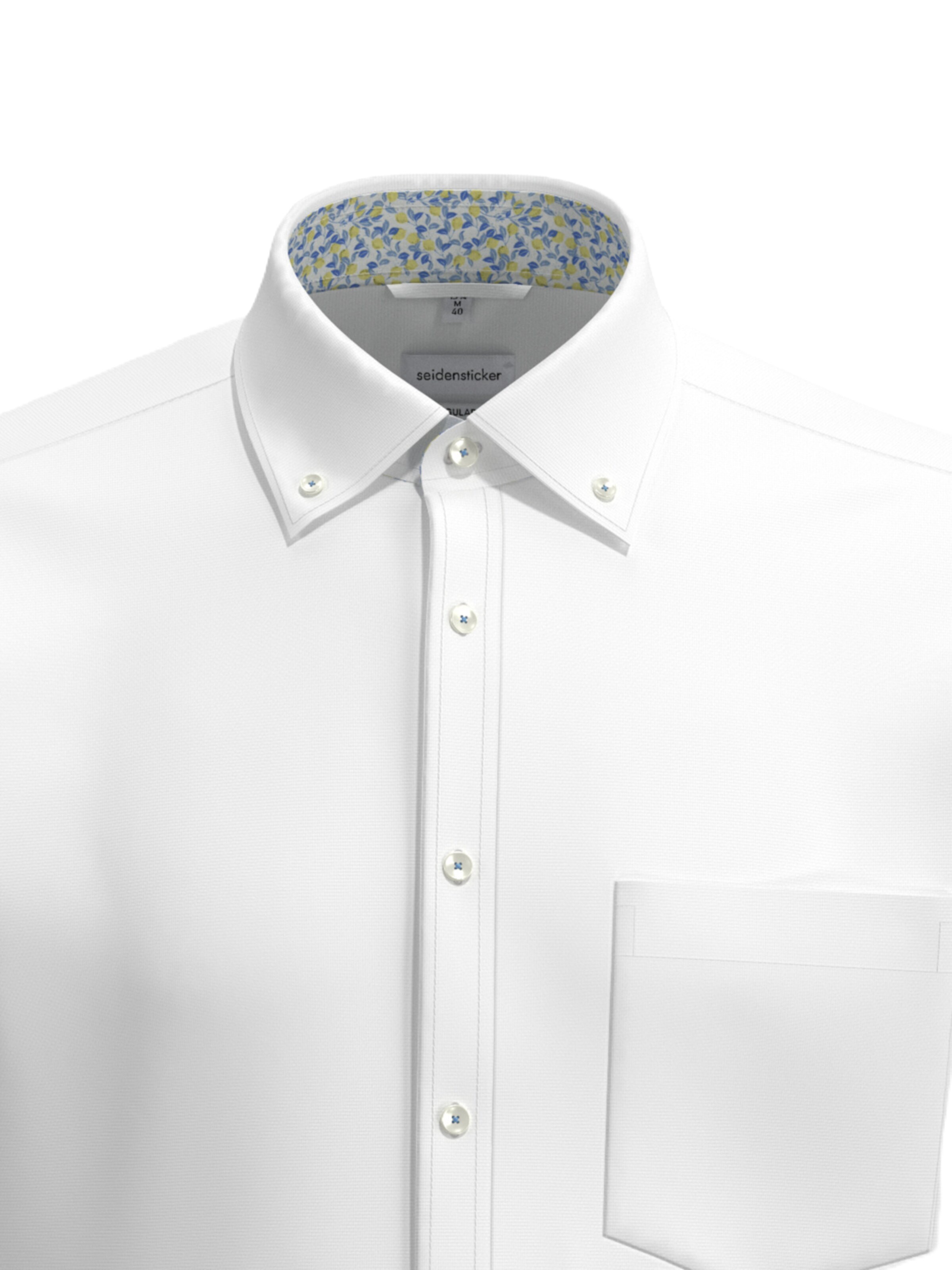Coupe regular Chemise 'Smart Essentials' SEIDENSTICKER en blanc