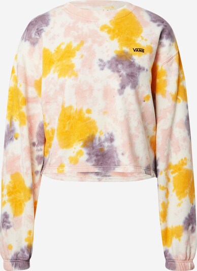 VANS Sweatshirt in creme / goldgelb / lila / hellpink, Produktansicht