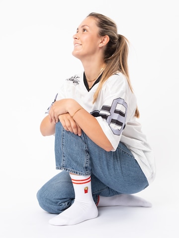 Occulto Athletic Socks 'Gusto' in White