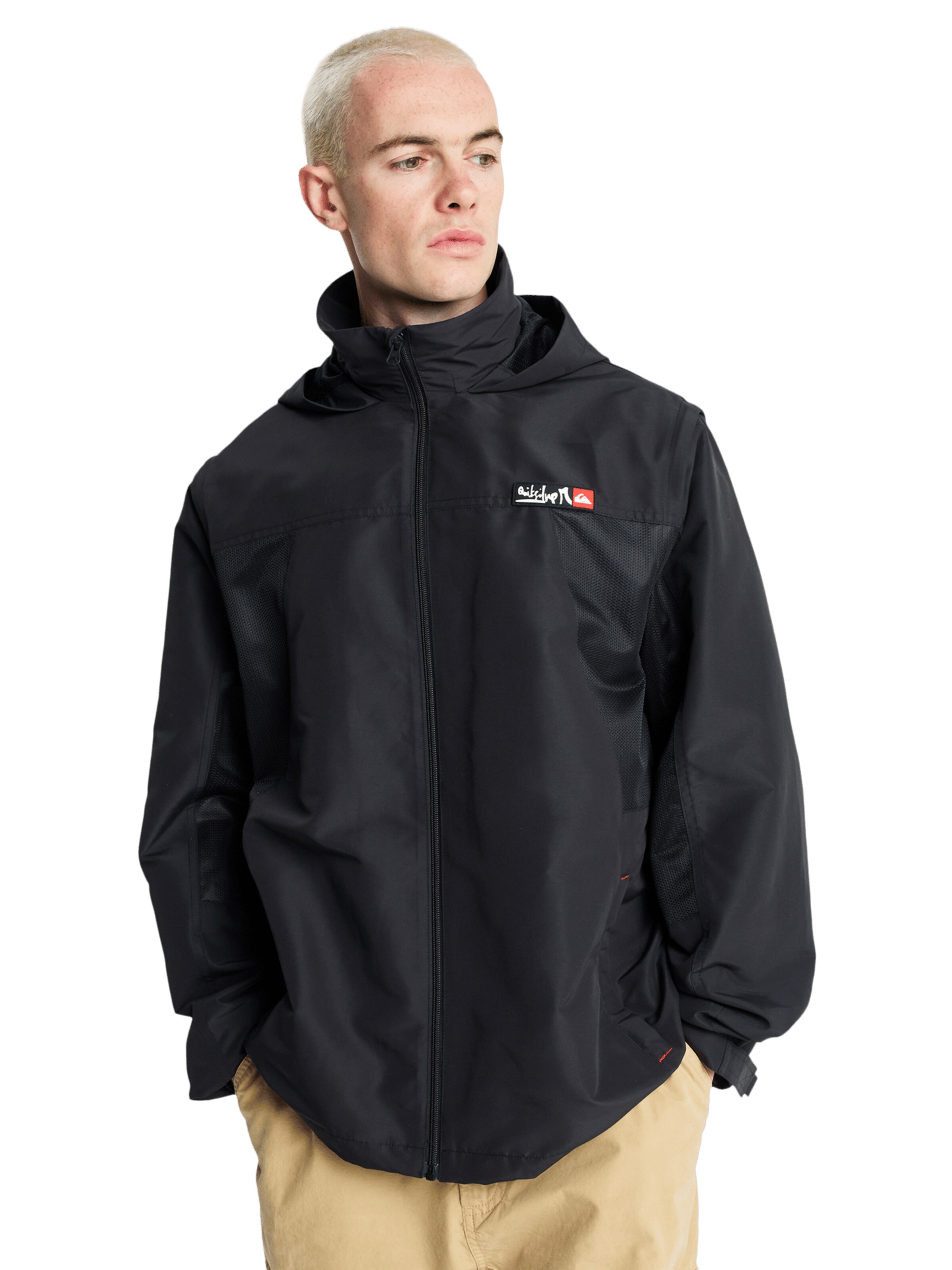 QUIKSILVER Kurtka outdoor w kolorze czarny