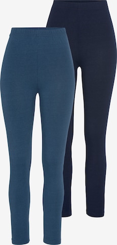 VIVANCE Leggings in Blue: front