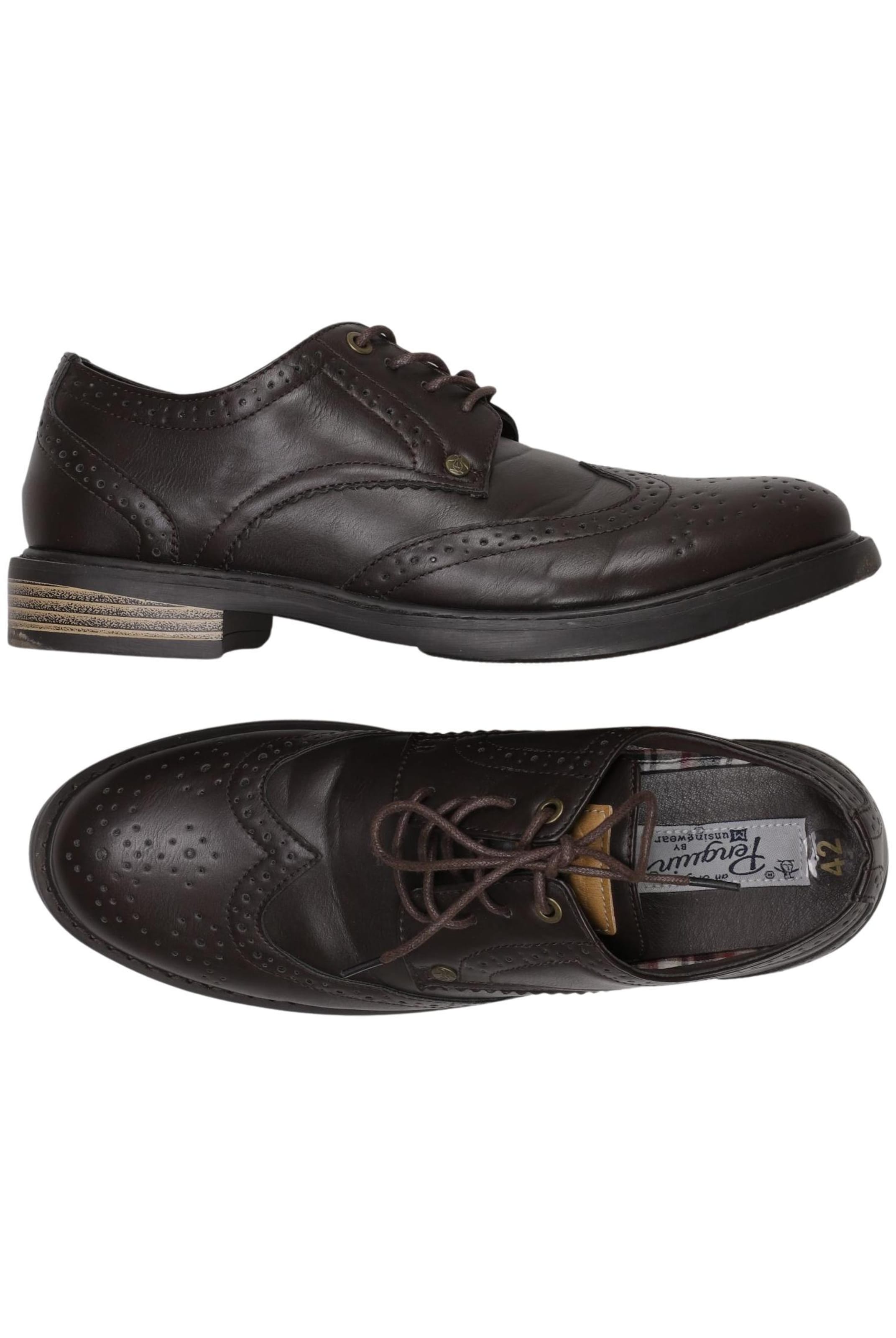 Original Penguin Halbschuh 42 in Braun: Vorderseite