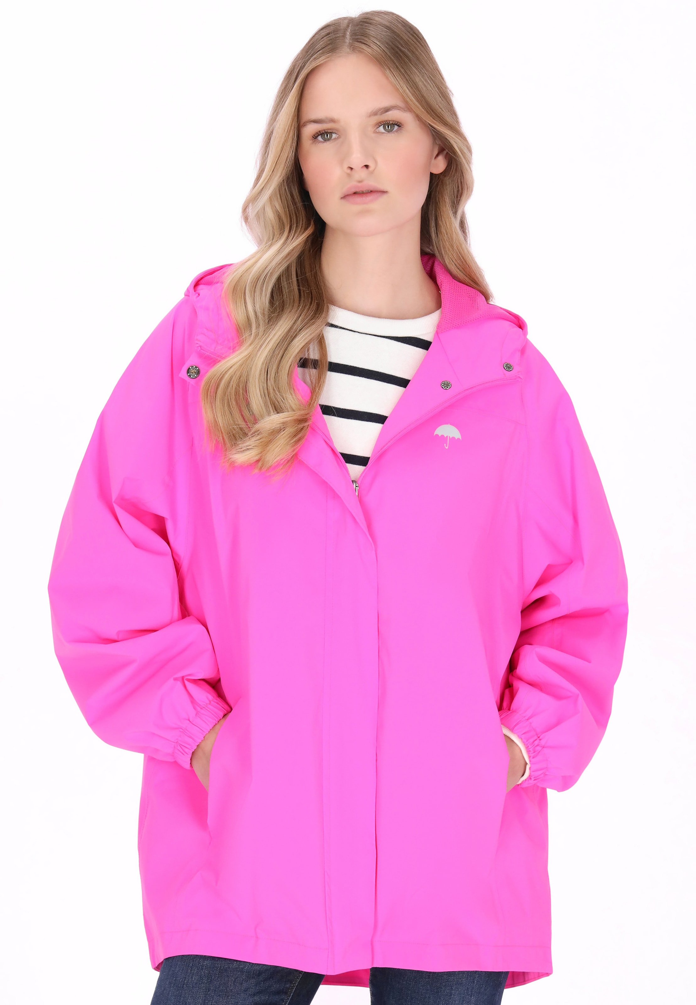 Schmuddelwedda - Chaqueta de montaña en rosa: frente