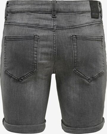 Only & Sons - Slimfit Vaquero 'Ply' en gris