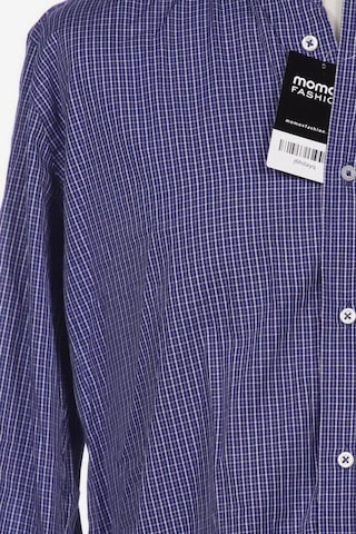 Trussardi Button Up Shirt in L in Blue
