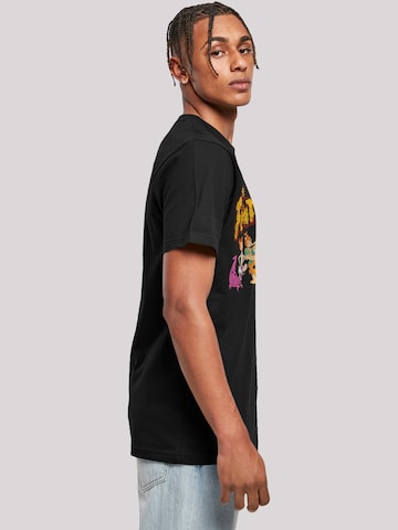 T-Shirt 'The Flintstones Group Distressed' F4NT4STIC en noir