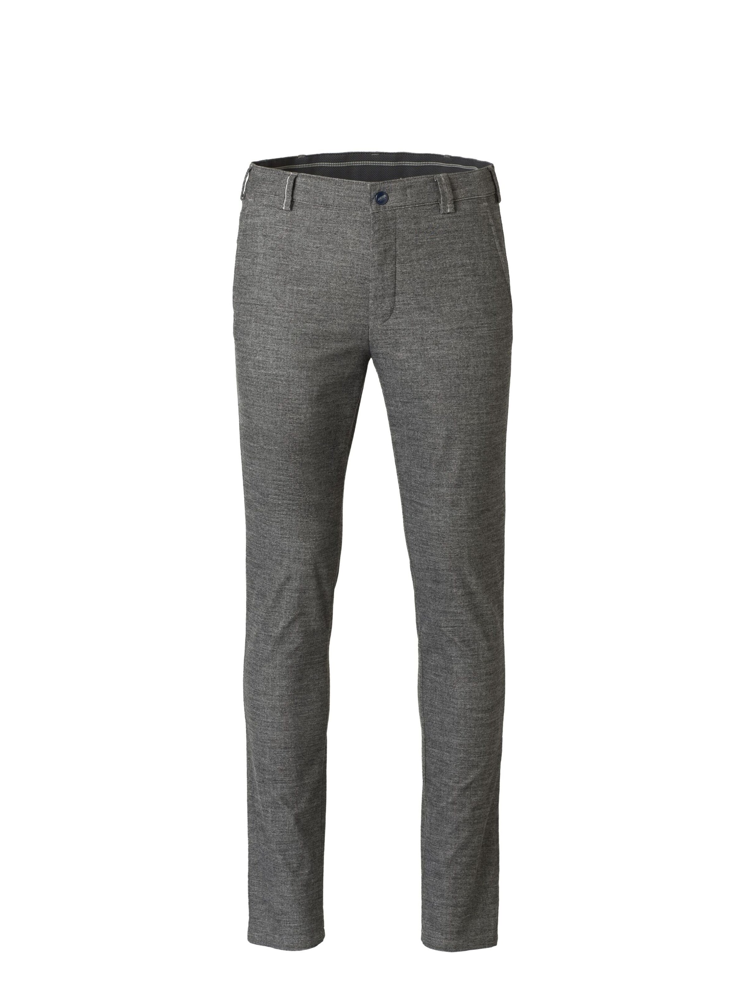 MEYER Regular Chino Bonn in Grau: Vorderseite