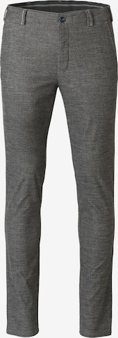 MEYER Chino Pants in Grey: front