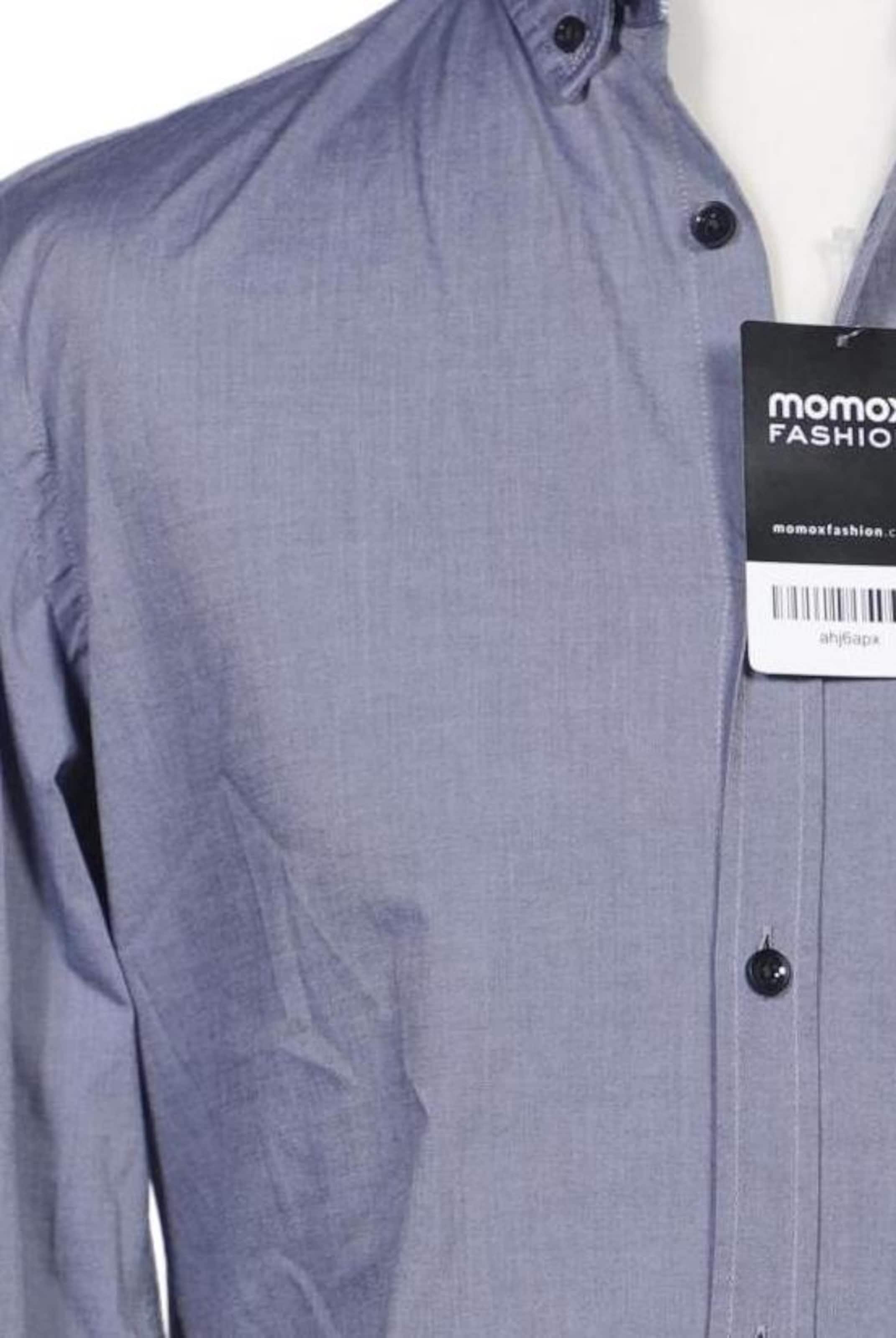 BOSS Black Hemd M in Blau