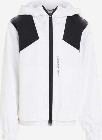 Calvin Klein Jeans Övergångsjacka i vit: framsida