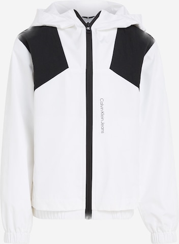 Calvin Klein Jeans Between-season jacket in White: front