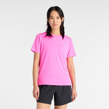 new balance Shirt in Pink: front
