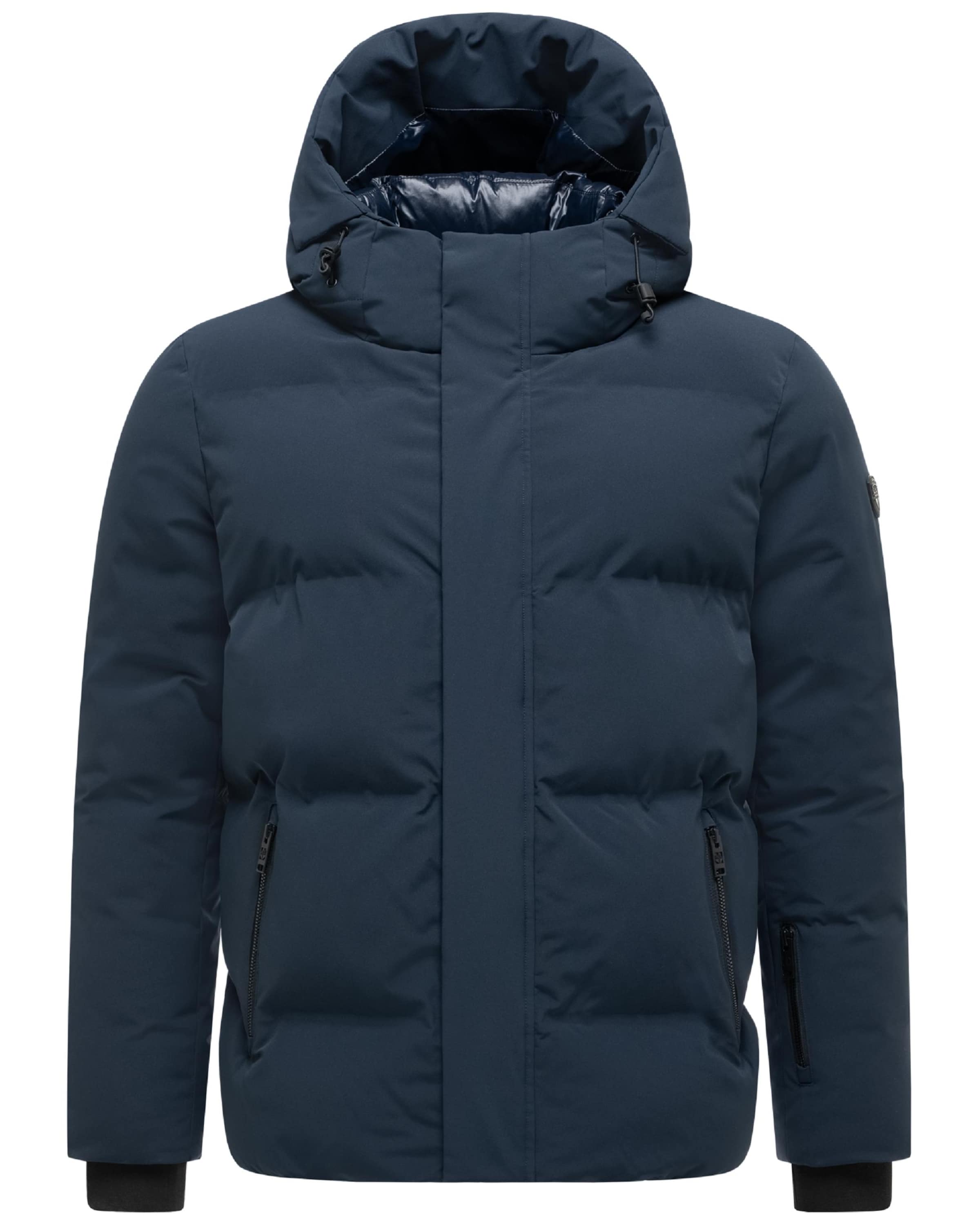 STONE HARBOUR Winterjas 'Nerioo XX' in Blauw: voorkant