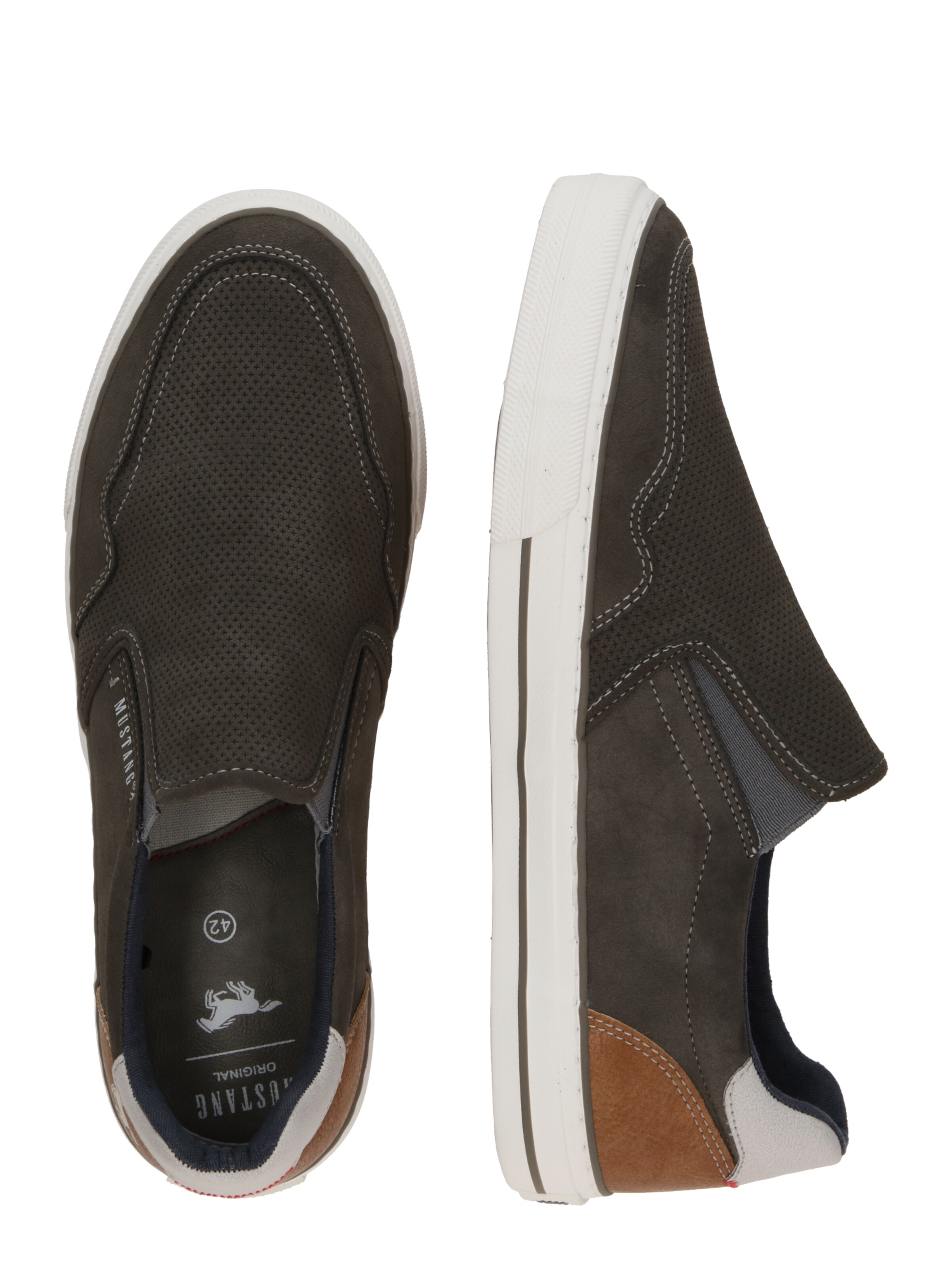 Slip on MUSTANG en gris