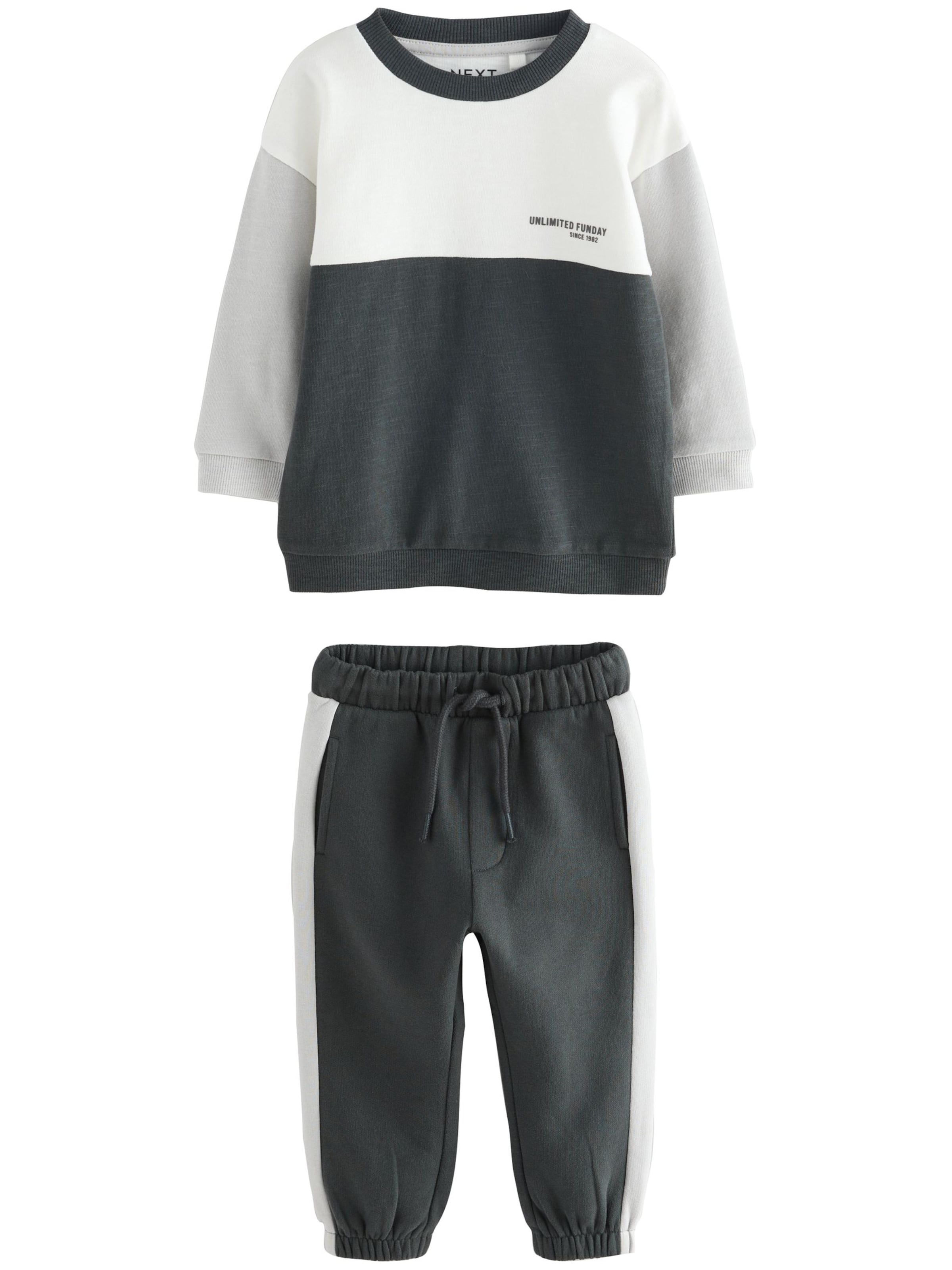 Tuta da jogging di Next in grigio: frontale