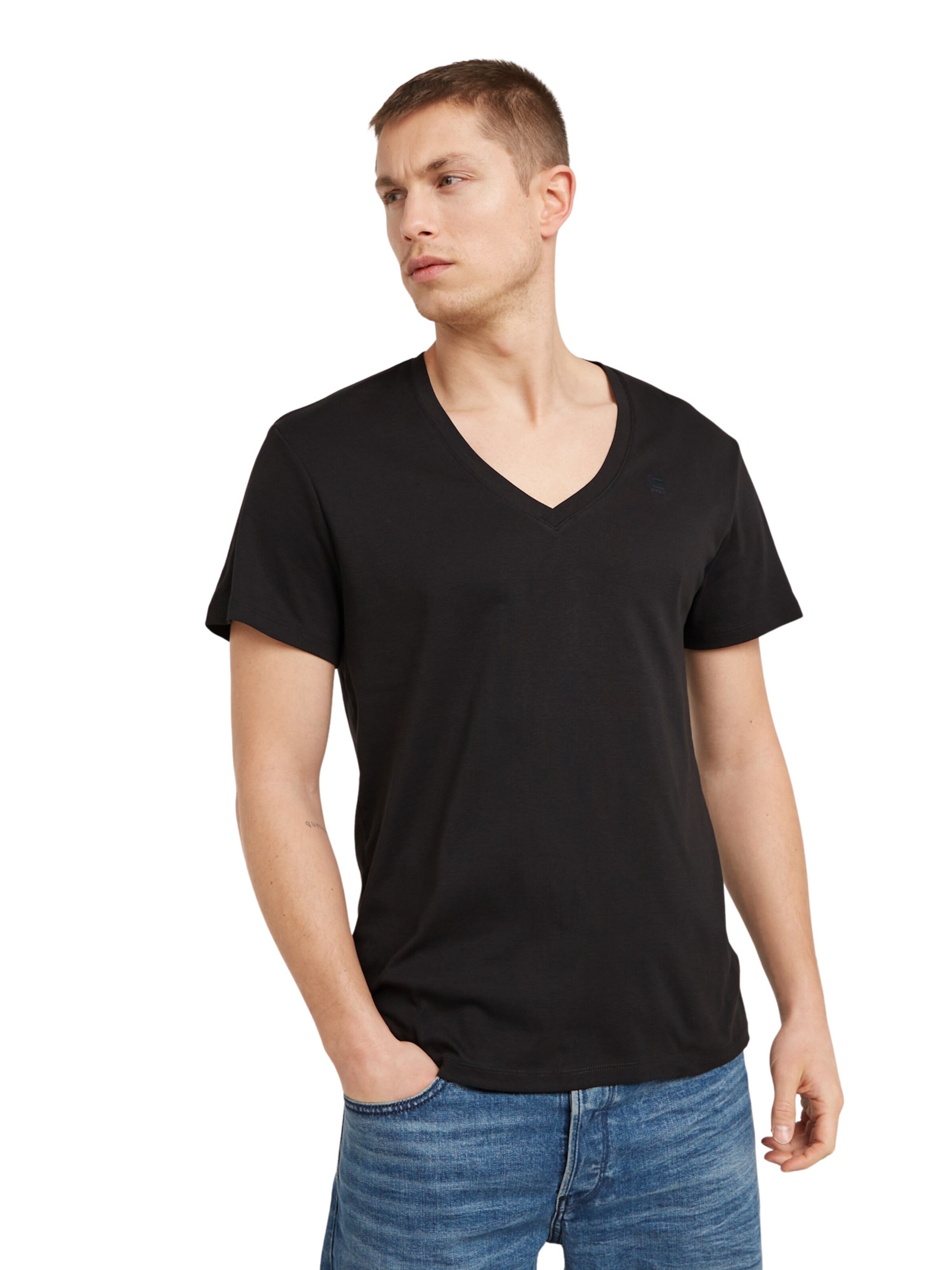G-STAR Shirt in Black: front