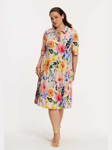 YOEK Jurk in Gemengde kleuren: voorkant