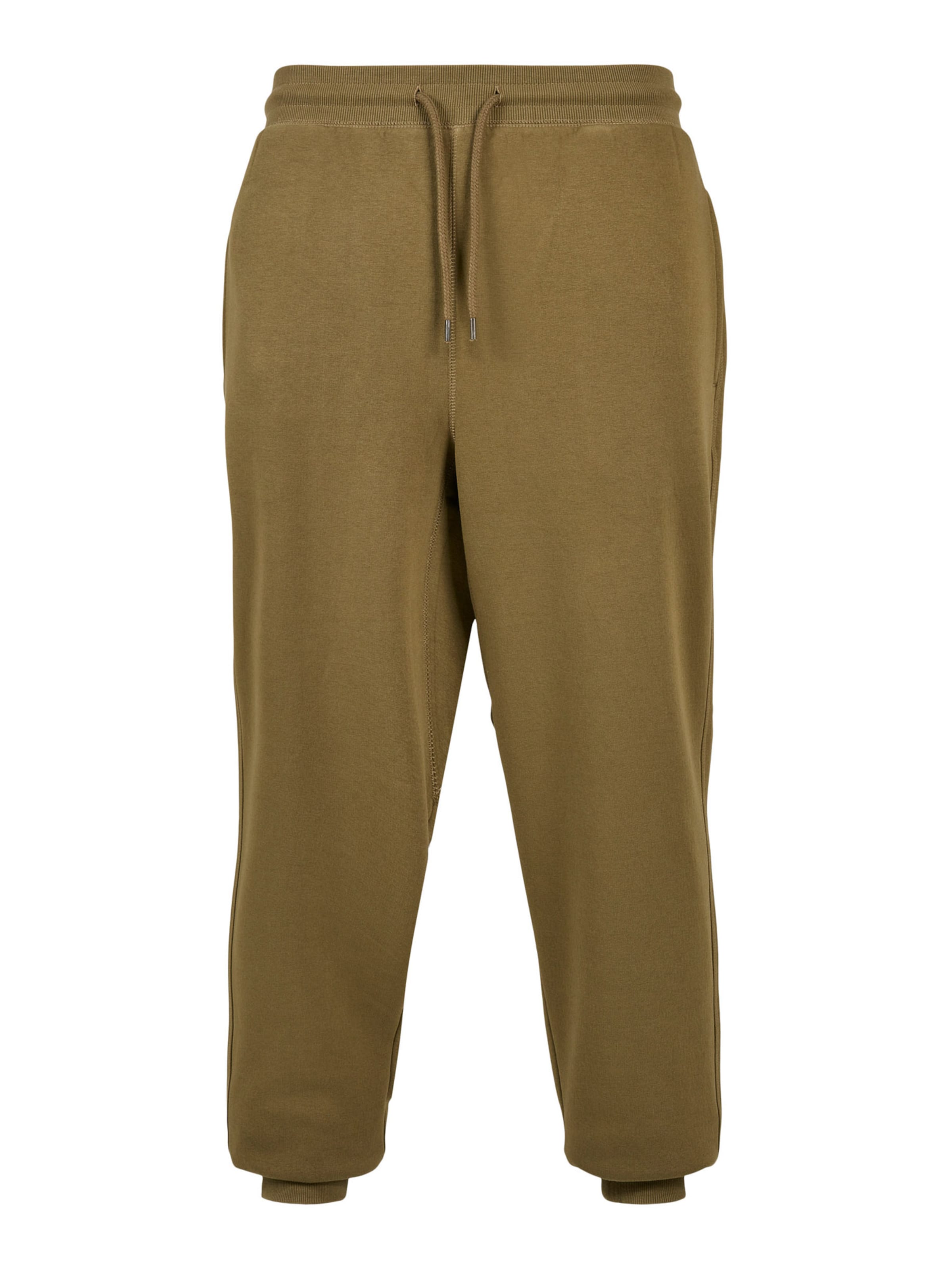 Pantalon Urban Classics en vert : devant