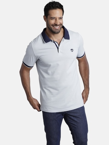 Jan Vanderstorm Shirt ' Lavrans ' in Wit: voorkant