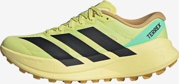 Chaussure de course 'Agravic Sl' ADIDAS TERREX en jaune : devant