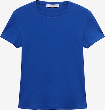 MANGO Tričko 'BONZI' – modrá: přední strana