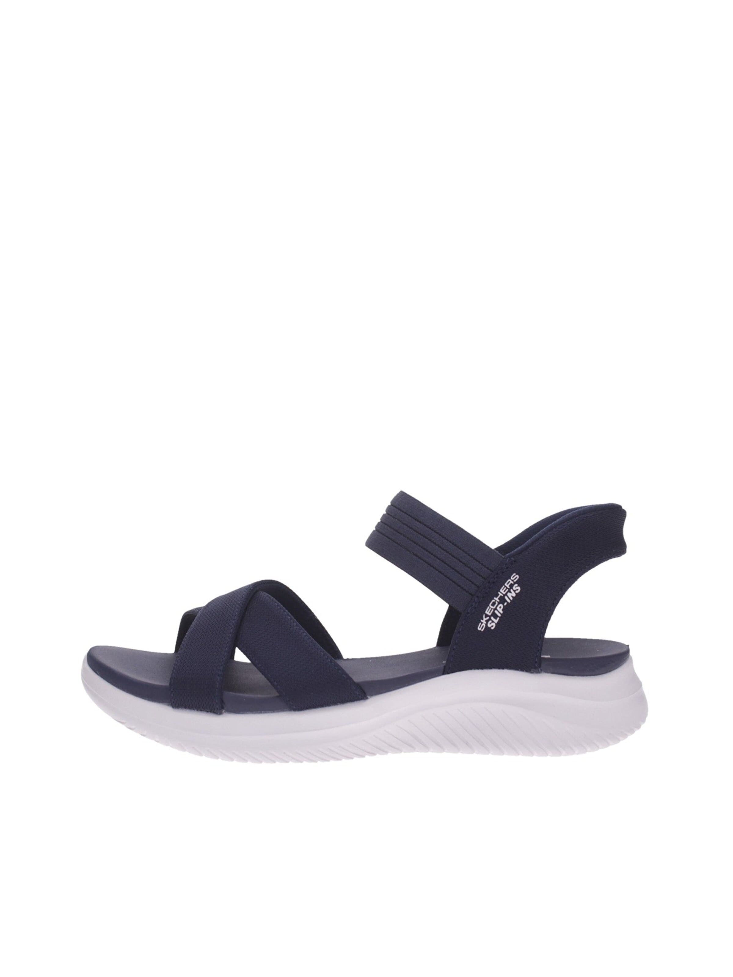 Sandalo di SKECHERS in blu: frontale