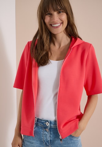 CECIL Knit Cardigan in Orange: front