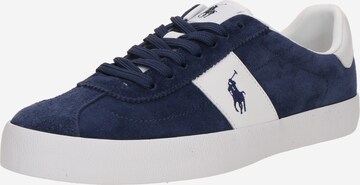 Polo Ralph Lauren Trampki niskie 'COURT' w kolorze niebieski: przód