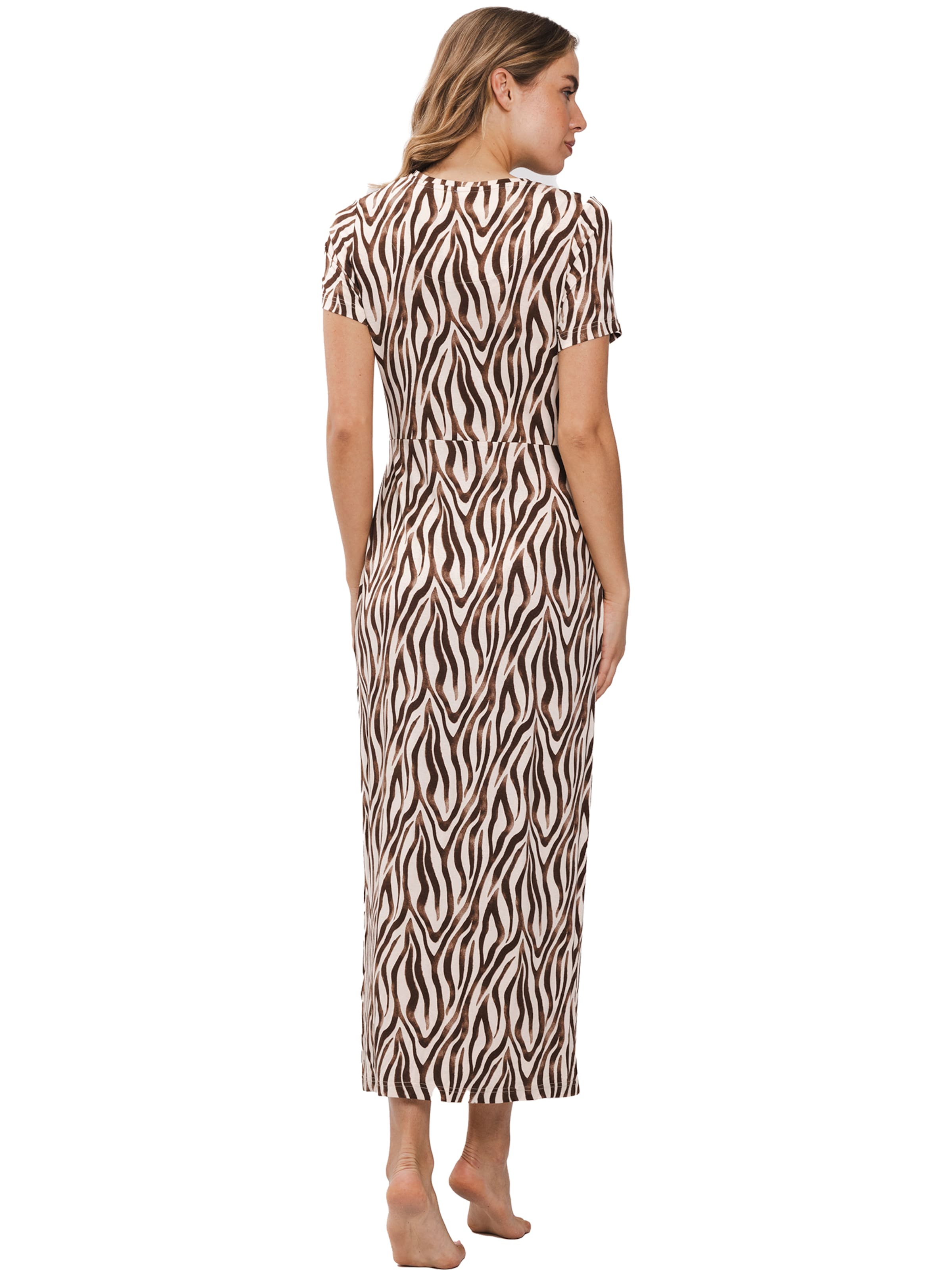 Pastunette Beach dress in Brown