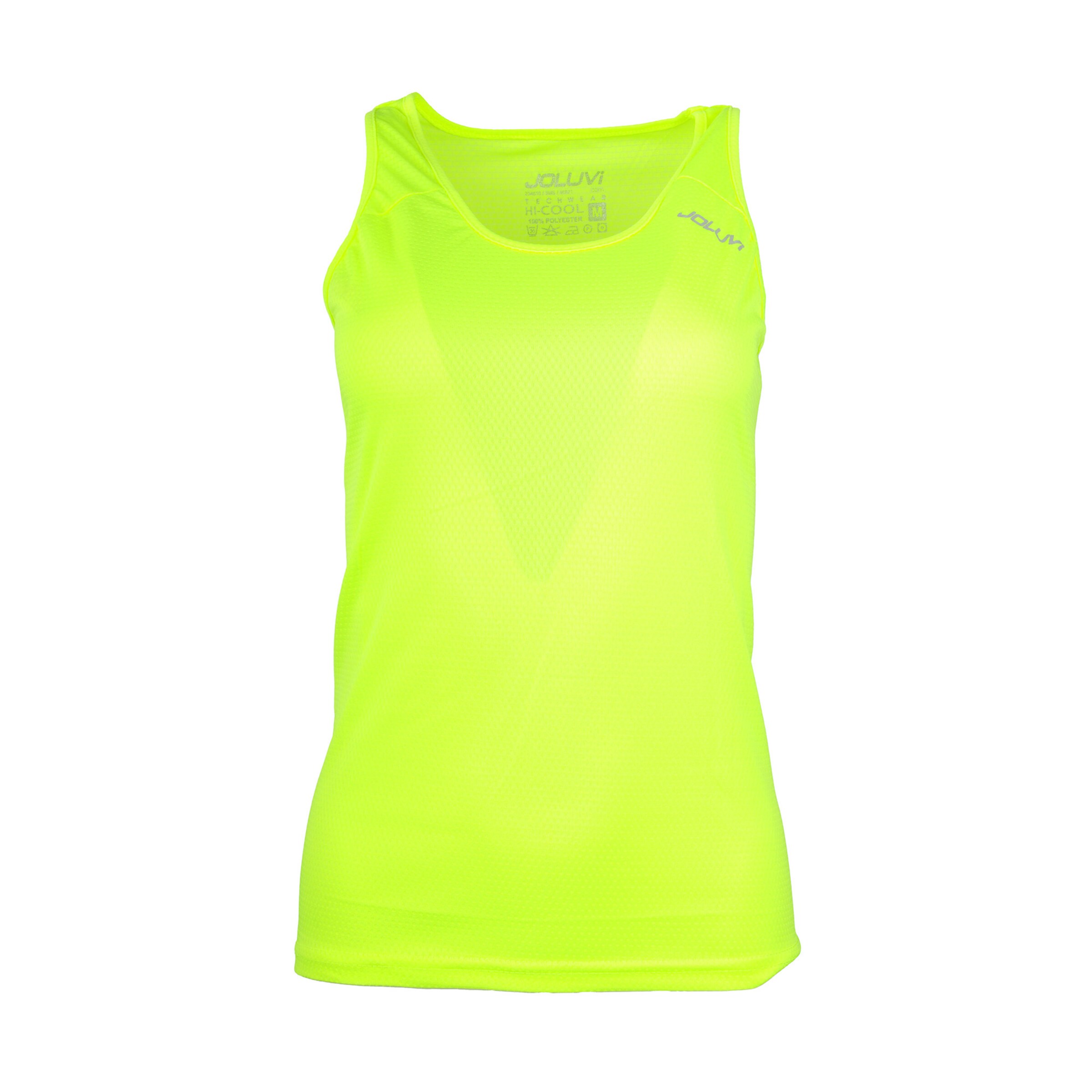 Joluvi Sports Top 'Ultra Tir' in Yellow: front
