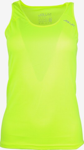 Joluvi Sports Top 'Ultra Tir' in Yellow: front