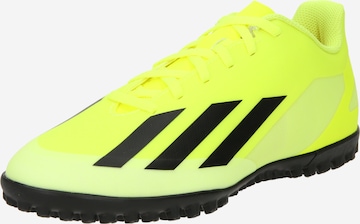 ADIDAS PERFORMANCE Soccer Cleats 'CRAZYFAST CLUB' in Yellow: front